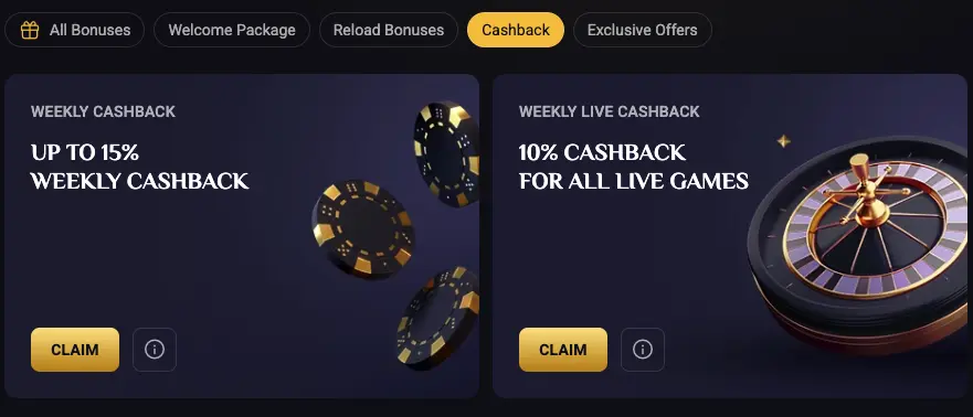 RollXO Casino no deposit bonus