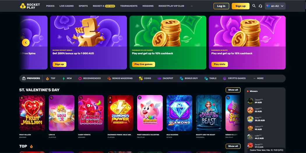 RocketPlay casino