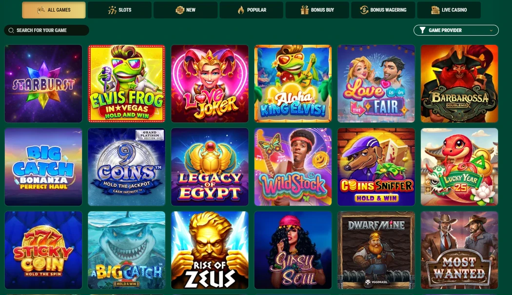 Richardcasino games