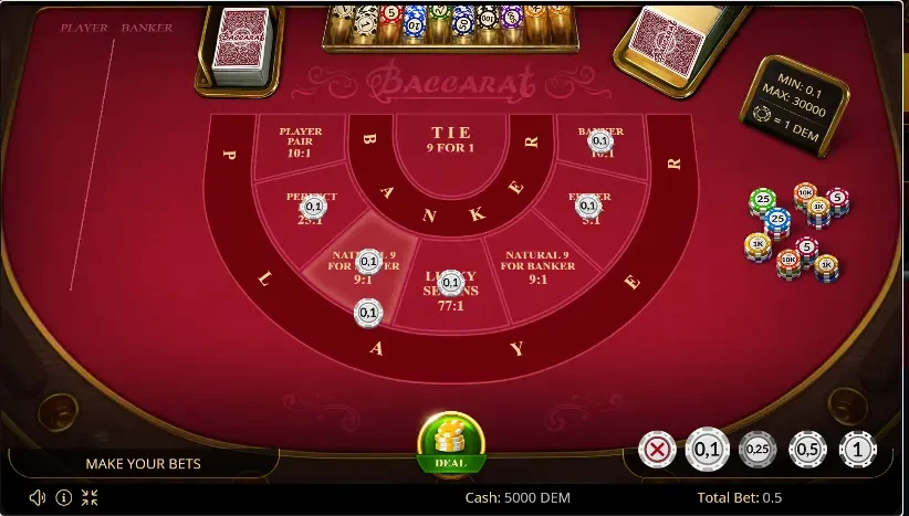 Baccarat online
