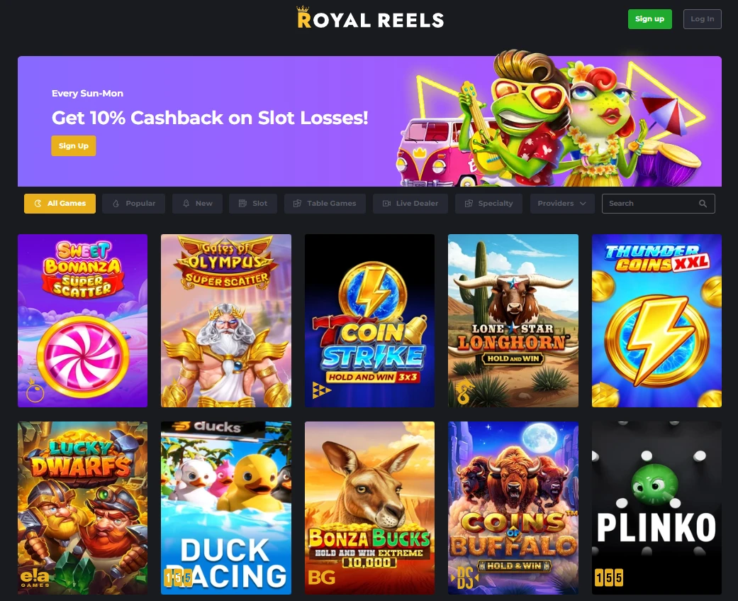 Royal Reels online