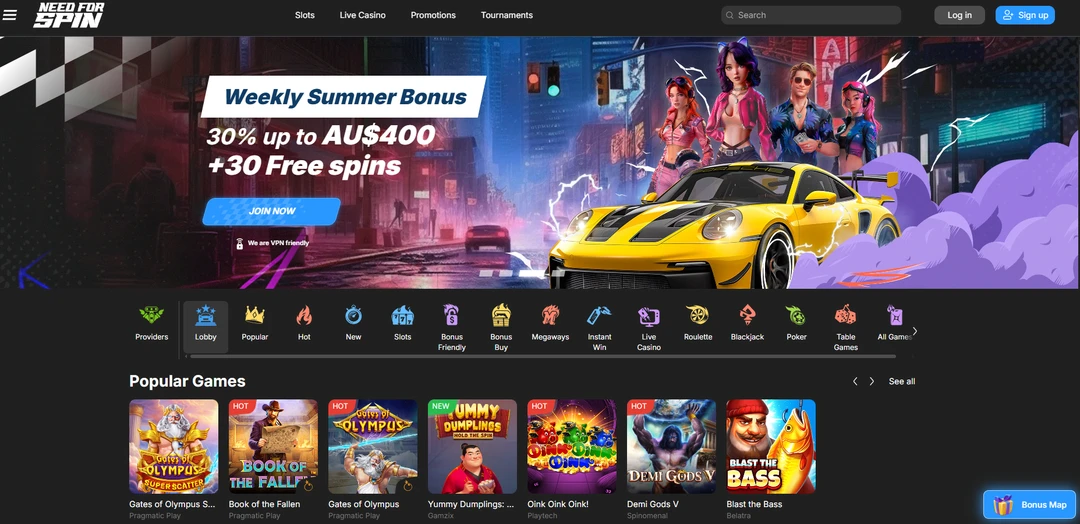 Need for Spin online