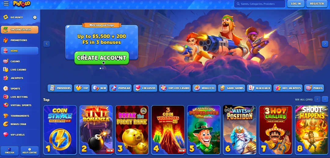 Pistolo Casino online