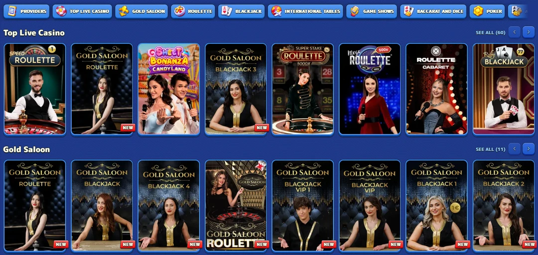 Pistolo online casino live-games
