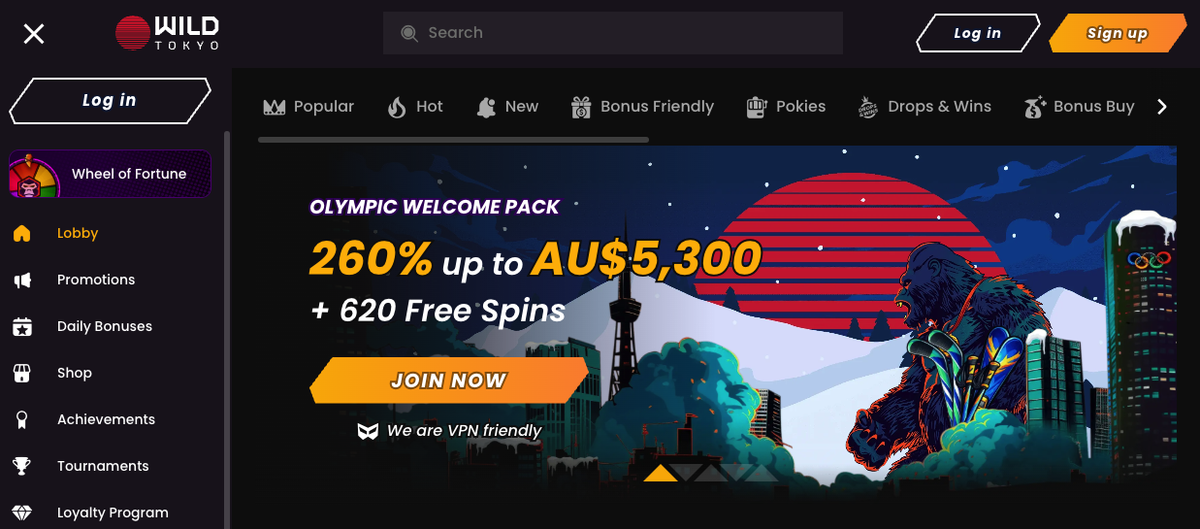 Wild Tokyo Casino