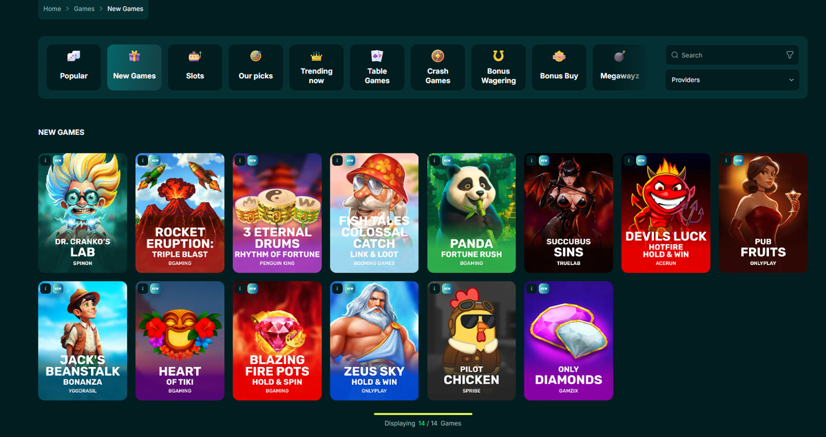 Spinaconda online casino