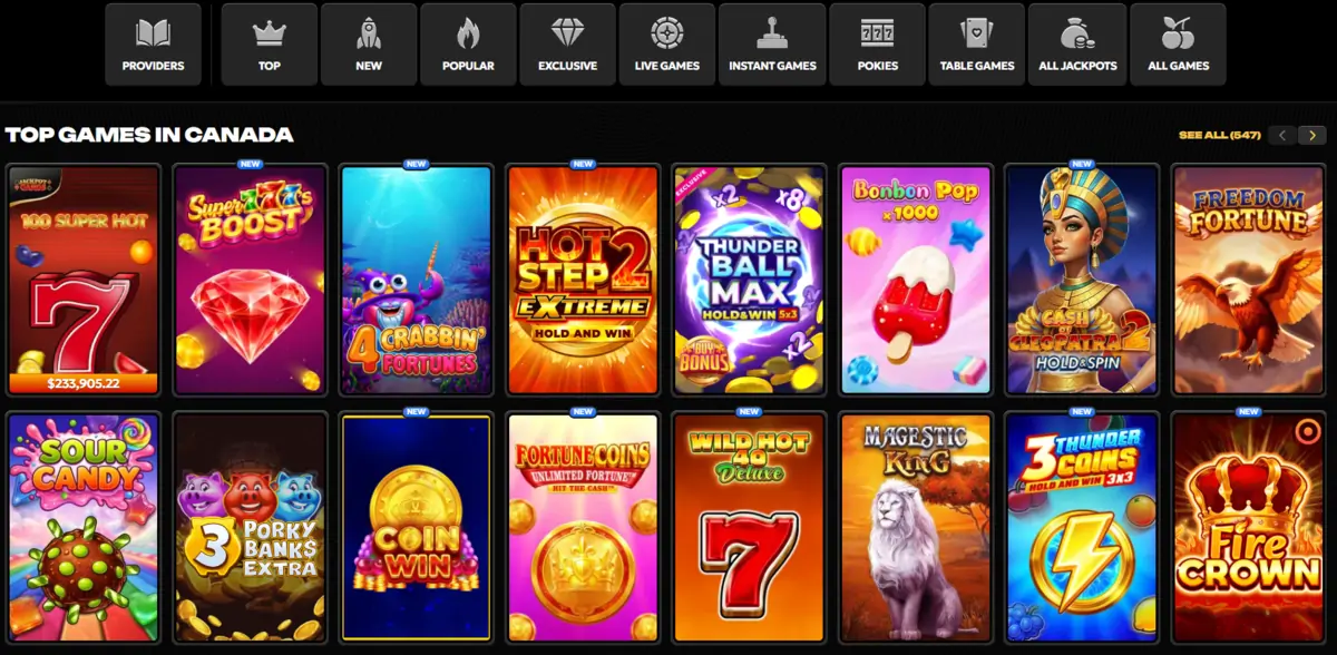Spinsy Casino slots Spinsy pokies