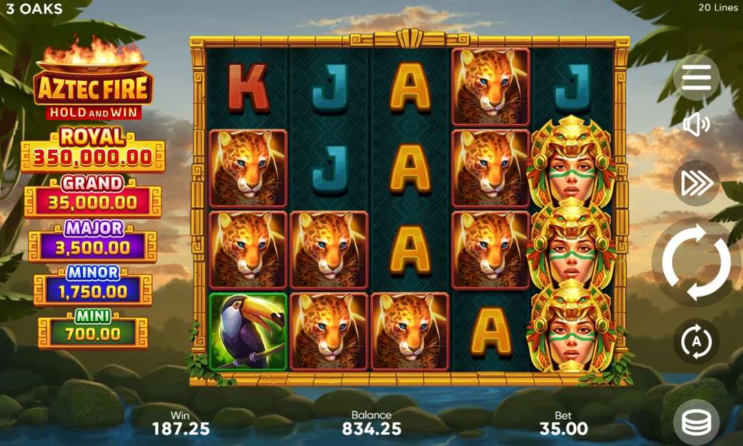 Aztec Fire slot online