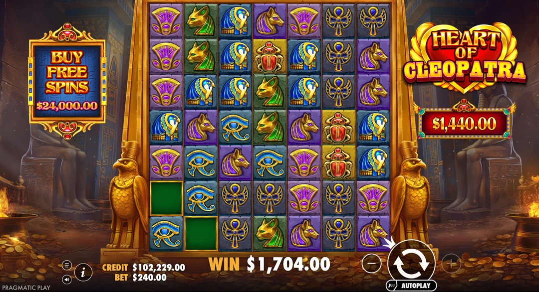 Cleopatra slots Pragmatic Play