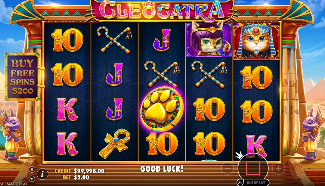 Cleopatra slot machine Pragmatic Play