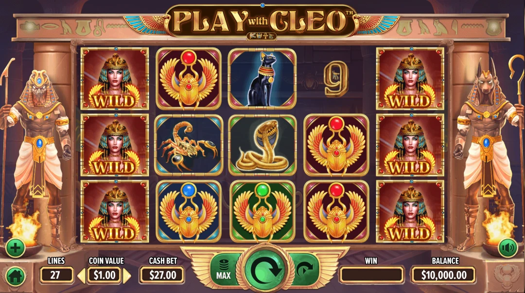 Cleopatra slot Dragon Gaming