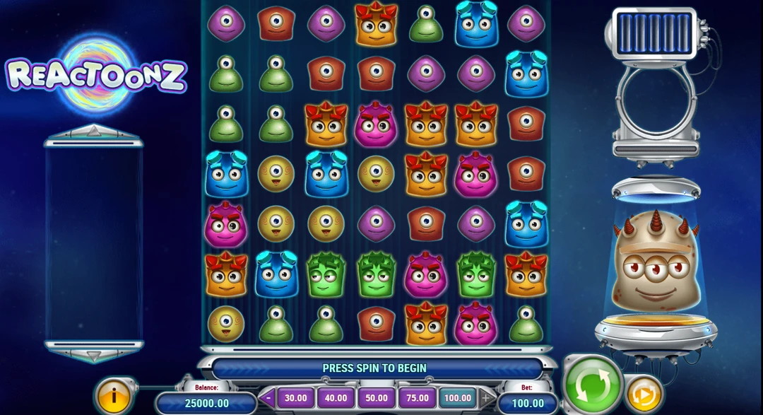 Reactoonz Australia Reactoonz slot