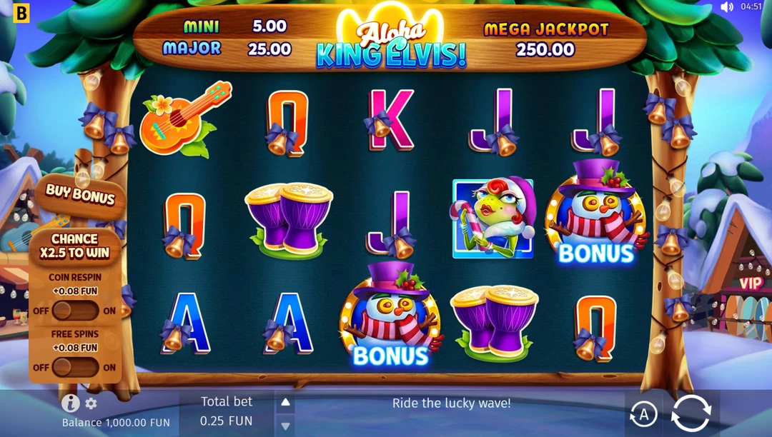 Aloha King Elvis slot