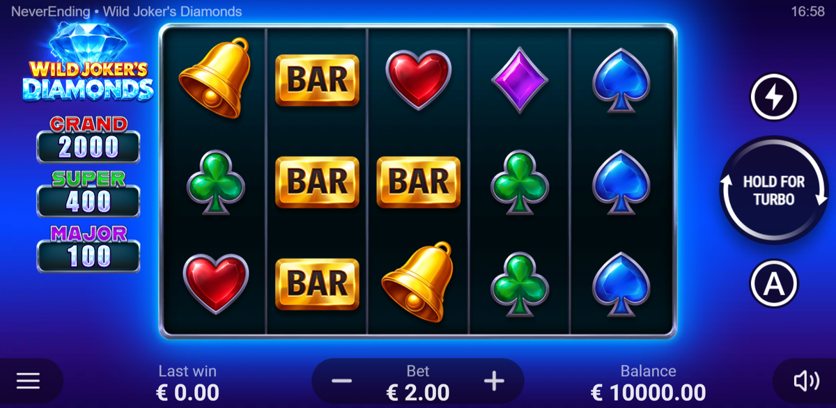 Wild Joker's Diamonds